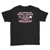 I Love Someone with Breast Cancer to The Moon and Back to Infinity Youth Tee