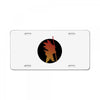 Goku Silhouette License Plate