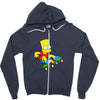 simpson Zipper Hoodie