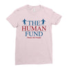 The Human Fund Money For People Ladies Fitted T-Shirt
