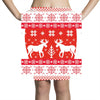 reindeer christmas ugly sweater Pencil Skirts