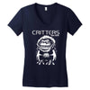 critters Women's V-Neck T-Shirt