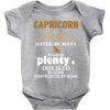 Capricorn Hated By Many Wanted By Plenty Disliked By Some Confronted B Baby Onesie