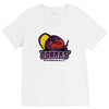 purple champs V-Neck Tee