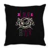 love hair stylist Throw Pillow