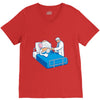 plastic surgery V-Neck Tee