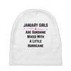 January Girls Baby Beanies