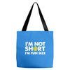 small tiny little shorty person gift tee Tote Bags
