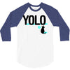 yolo cat 3/4 Sleeve Shirt