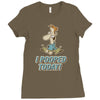 I Pooped Today Ladies Fitted T-Shirt