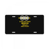 new mens womens kids eye got mad minion skills and stuff funny novelty License Plate