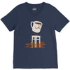 flood V-Neck Tee