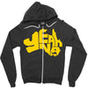 yeah nah Zipper Hoodie