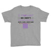 i crochet so i don't choke people save a life, send yarn Youth Tee