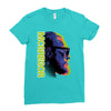 mcgregor face Ladies Fitted T-Shirt