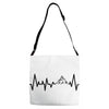 Heart Beats Mountain Adjustable Strap Totes