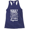 This Girl Is Taken By A Super Sexy October Boyfriend Racerback Tank