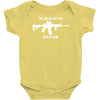 black guns matter Baby Onesie