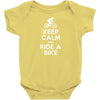 Keep Calm and Ride a Bike Baby Onesie