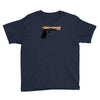 black gold gun pullover Youth Tee