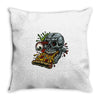pizzaskull sticker original Throw Pillow
