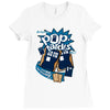 pop tardis Ladies Fitted T-Shirt