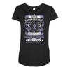 Never Underestimate The Strength Of A Hodgkins Cancer Warrior Maternity Scoop Neck T-shirt