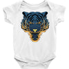 tiger fire Baby Onesie