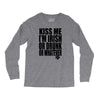 kiss me i'm irish or drunk or whatever t shirt st patricks day funny t Long Sleeve Shirts
