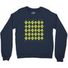 reduce, reuse, reargyle Crewneck Sweatshirt