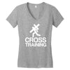 cross training Women's V-Neck T-Shirt