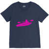 kayak chick V-Neck Tee