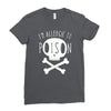 allergic to poison Ladies Fitted T-Shirt