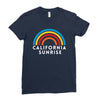 California Sunrise Ladies Fitted T-Shirt