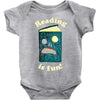 reading is fun Baby Onesie