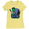 spooky city creatures   hockey team Ladies Fitted T-Shirt