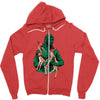 fawns meet kaiju Zipper Hoodie