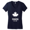 Canada Established 1867 Women's V-Neck T-Shirt
