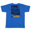 Strong Independent Motivated Leo Toddler T-shirt