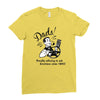 funny dad Ladies Fitted T-Shirt