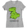 legosaurus rex Ladies Fitted T-Shirt