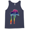 giraffe reaching up with its long neck to eat leaves off branches from Tank Top