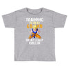 Training To Beat Goku Toddler T-shirt