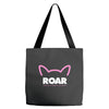 pussy roar - women's march alliance white logo Tote Bags