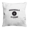 greendale alumni Throw Pillow