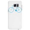 cycling bikes bike cycle riding retro sticker transfer tv funny iron o Samsung Galaxy S7 Edge