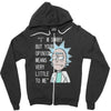rick opinion Zipper Hoodie