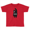 Black Bear Metal Toddler T-shirt