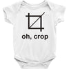 oh crop Baby Onesie
