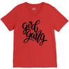girl gang 2 V-Neck Tee
